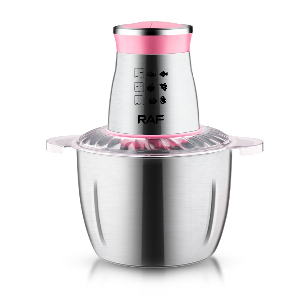 Electric Meat Grinder 3l Stainless Steel Food Processor_voghion.com