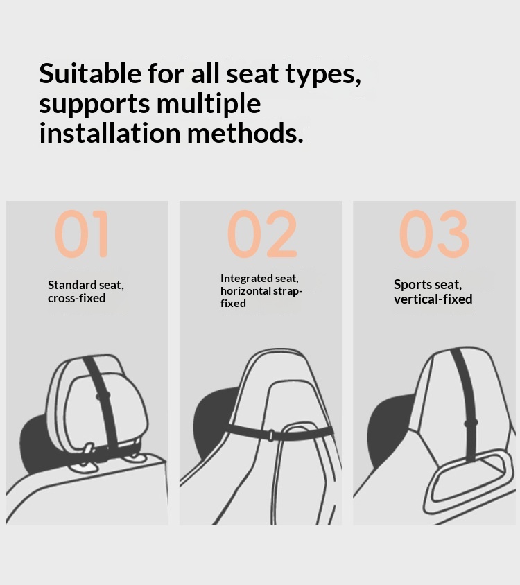 Car Neck Support Pillow For Driving Comfort And Ergonomic Relief_voghion.com