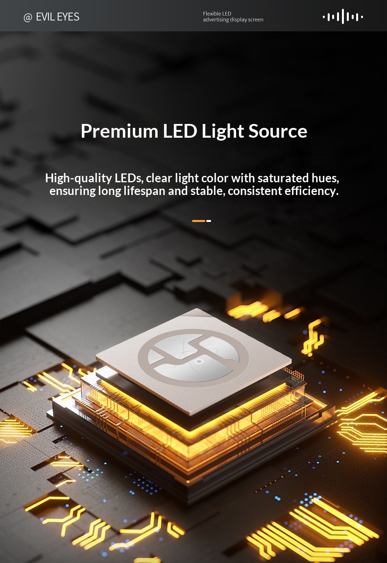 Bestseller Devil's Eye Car Smart Soft Screen Multi-Mode Expression Display LED Advertising Light_voghion.com