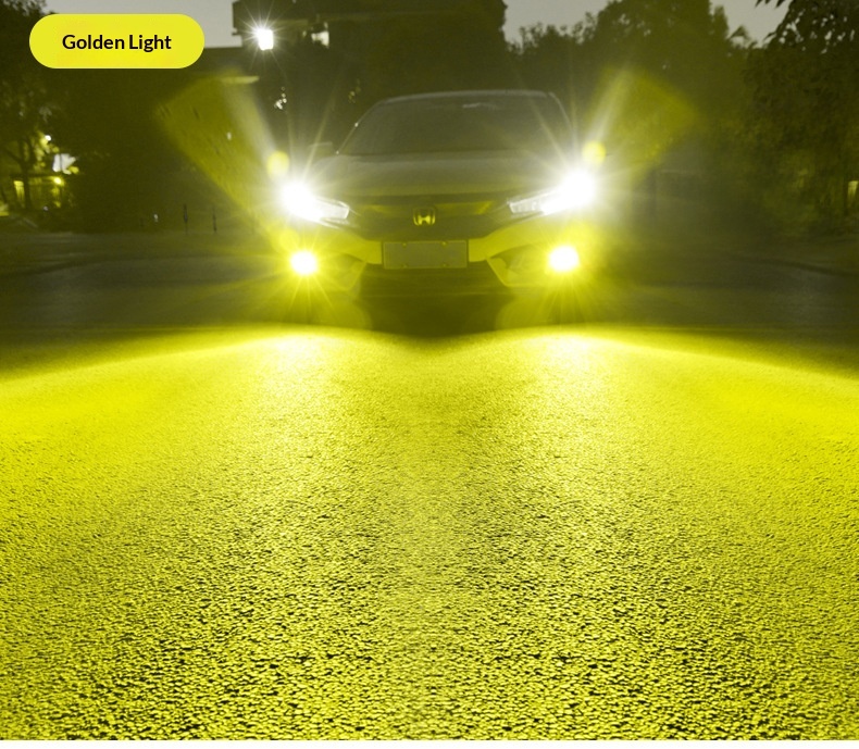 Fendinebbia led bicolore per auto con design integrato_voghion.com