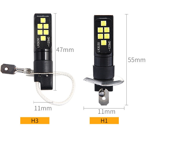 Hoge helderheid led mistlamp voor auto met decoder en stroboscoop_voghion.com