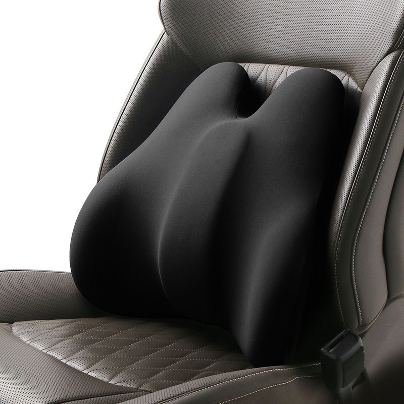 Adjustable Support Memory Foam Lumbar Pillow Office Car Seat Cushion Long Sitting Artifact_voghion.com
