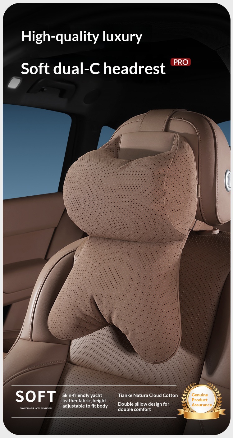 Car Neck Support Pillow For Driving Comfort And Ergonomic Relief_voghion.com