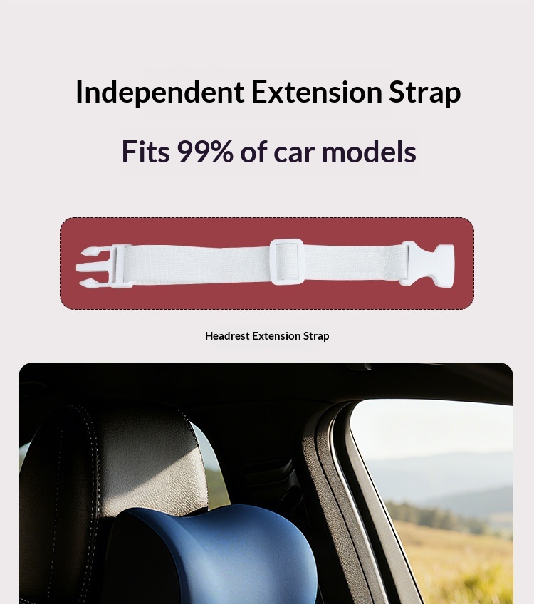 Dropshipping Headrest Use Car Neck Pillow Memory Foam Seat Cushion_voghion.com