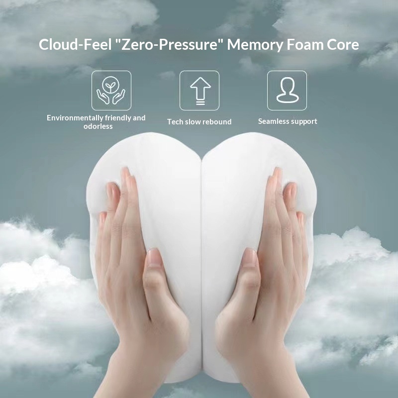 Headrest Support Shoulder Pillow Car Memory Foam Lumbar Backrest Cushion Home Dropshipping_voghion.com