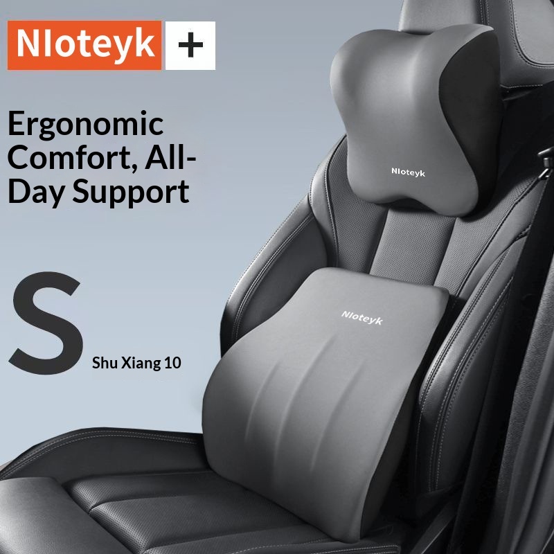 for Seat Backrest Car Cushion Driving Support Waist Lumbar Pillow_voghion.com