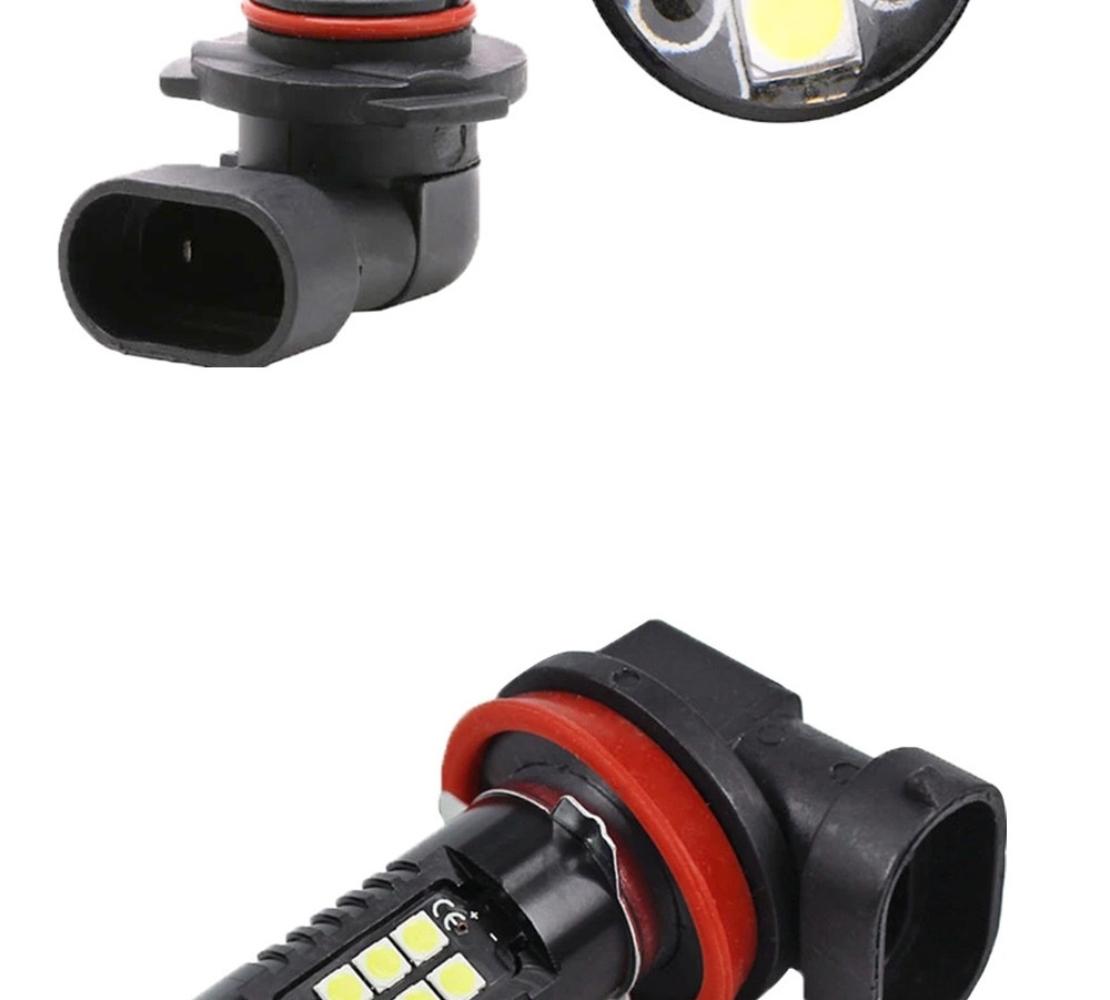 Grensoverschrijdende LED-mistlamp met hoge helderheid H8/H11 3030 21SMD-decoder 9006 9005_voghion.com