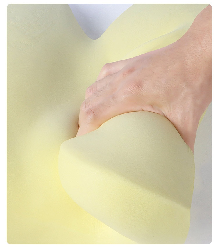 Adjustable Support Memory Foam Lumbar Pillow Office Car Seat Cushion Long Sitting Artifact_voghion.com