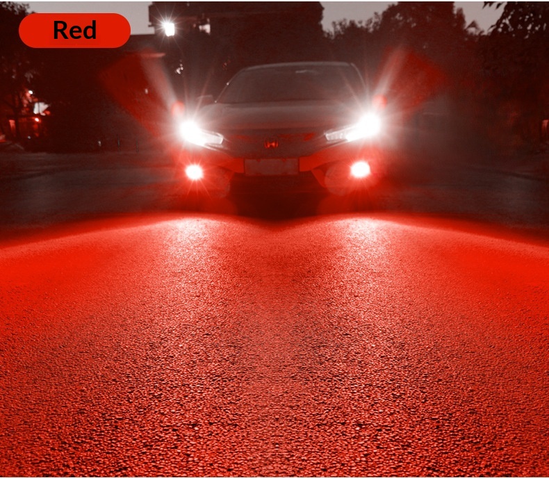 Fendinebbia led bicolore per auto con design integrato_voghion.com