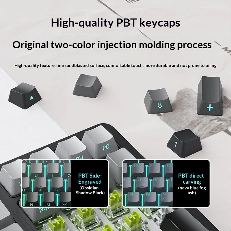 Sanju SG99 Customized Mechanical Keyboard Gasket Structure Full Key Hot-Swappable Wireless Bluetooth Tri-Mode Gaming_voghion.com