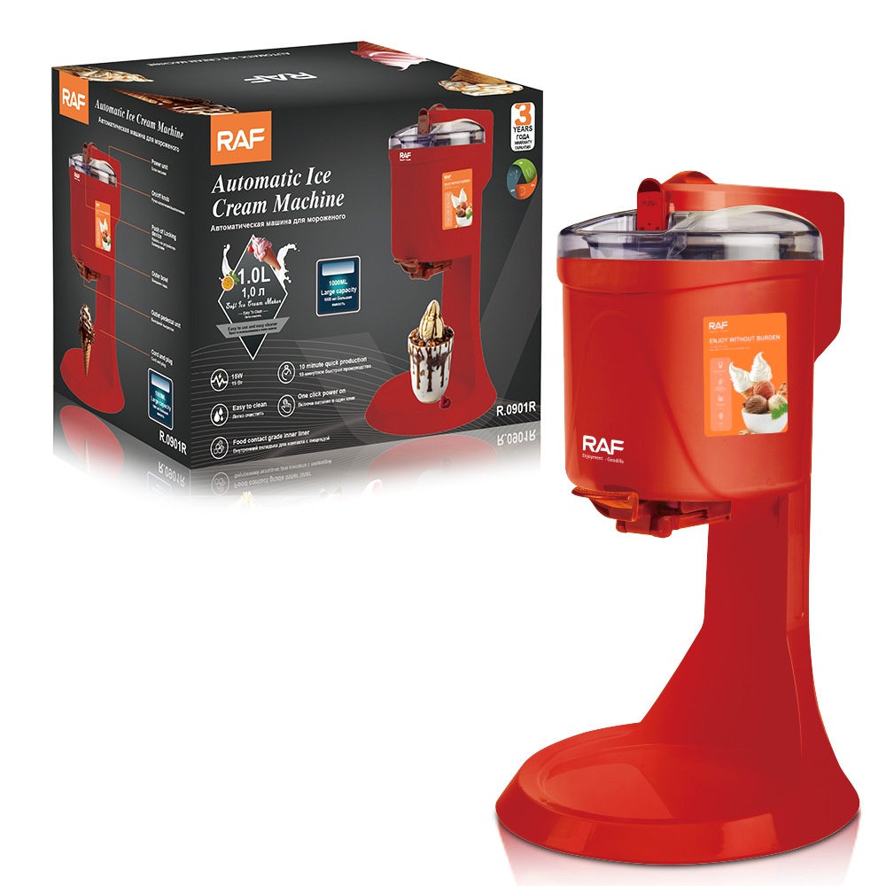 RAF Cross-Border Kleiner, selbstgebauter, vollautomatischer Mini-Eismaschinen-Haushaltsgerät für Kinder – DIY-Eiswaffelmaschine_voghion.com