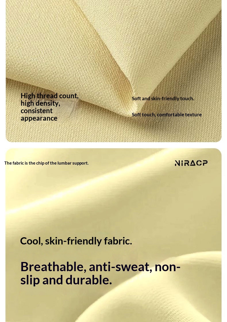 Headrest And Lumbar Support Set For Car Comfortable Neck Pillow_voghion.com