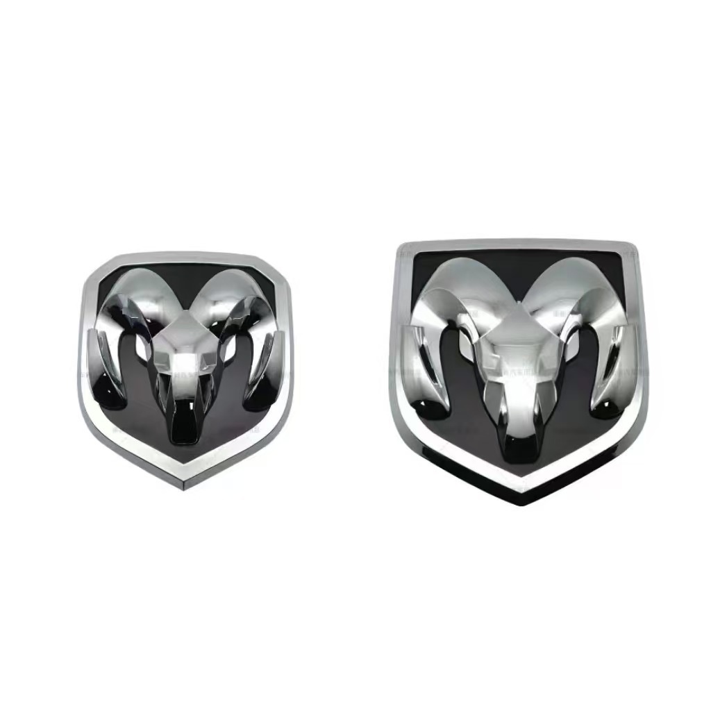 Suitable For Dodge Ram Grille Bright DODGE Illuminated Logo, Front Rear Emblem, LED Car Logo Light_voghion.com