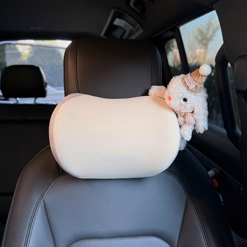 Nuovo cuscino poggiatesta interno per auto 2025, supporto lombare per sedile auto, design carino e creativo, in memory foam_voghion.com