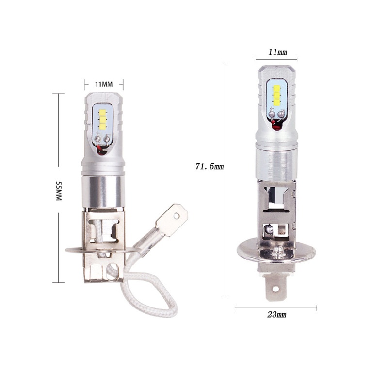 Grenzüberschreitender Bestseller: LED 80W Nebelscheinwerfer H3 6LED 2525 H1 CSP Autoscheinwerfer_voghion.com