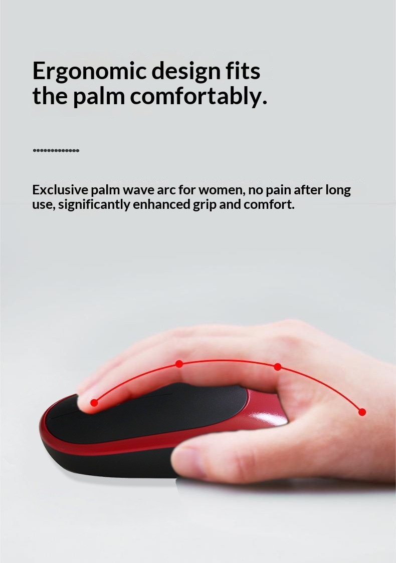 Banda Wireless Set Laptop External Chocolate Keys Power-saving Home Office Keyboard Mouse_voghion.com