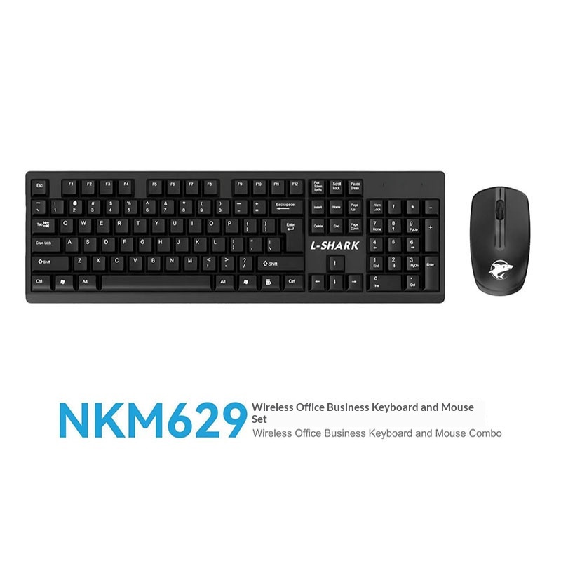 TPV AOC KM210 Wireless Keyboard Mouse Set Business Office Laptop Desktop Computer 2.4G_voghion.com