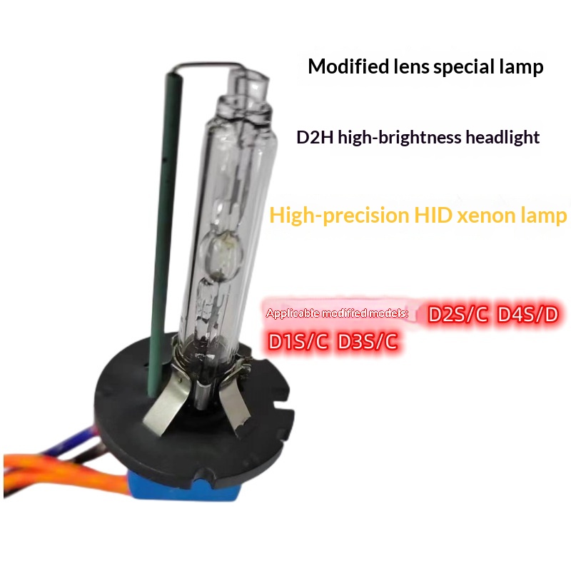 Xenon-Lampe D2H-Modifikationsscheinwerfer HID-Autolampe mit Kabel D2S D2C D4 Starkes Licht_voghion.com