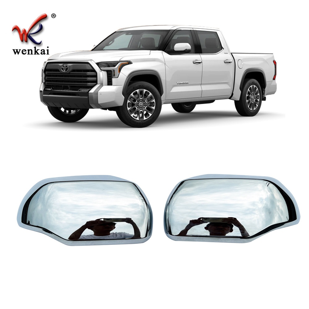 Geschikt voor Toyota Tundra 2022 Achteruitkijkspiegelkap Aanpassing Anti-botsing Gegalvaniseerd Glanzend Frame_voghion.com