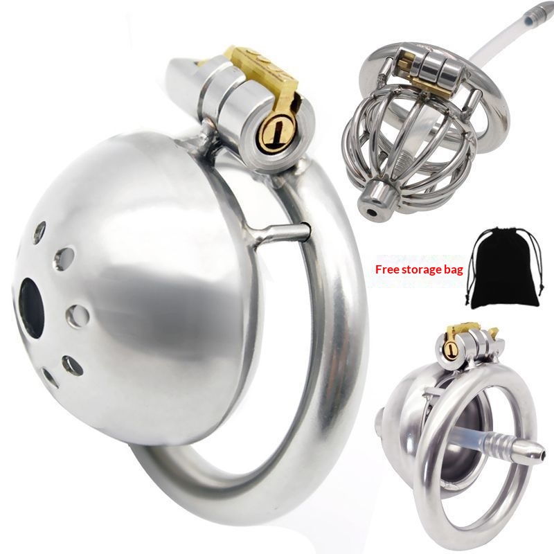 Men' Metal Lock Cb6000, Ultra-mall Ize, Pot Lid Head Birdcage, Mater-lave Training, BDSM, Gay, Other Adult_voghion.com