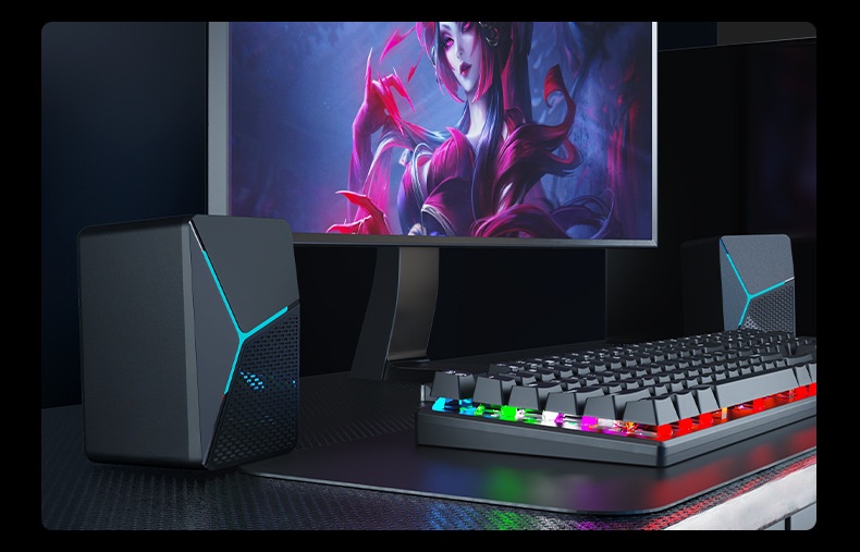 Desktop Computer Wired Bluetooth Speaker For Home Office Mini Subwoofer_voghion.com