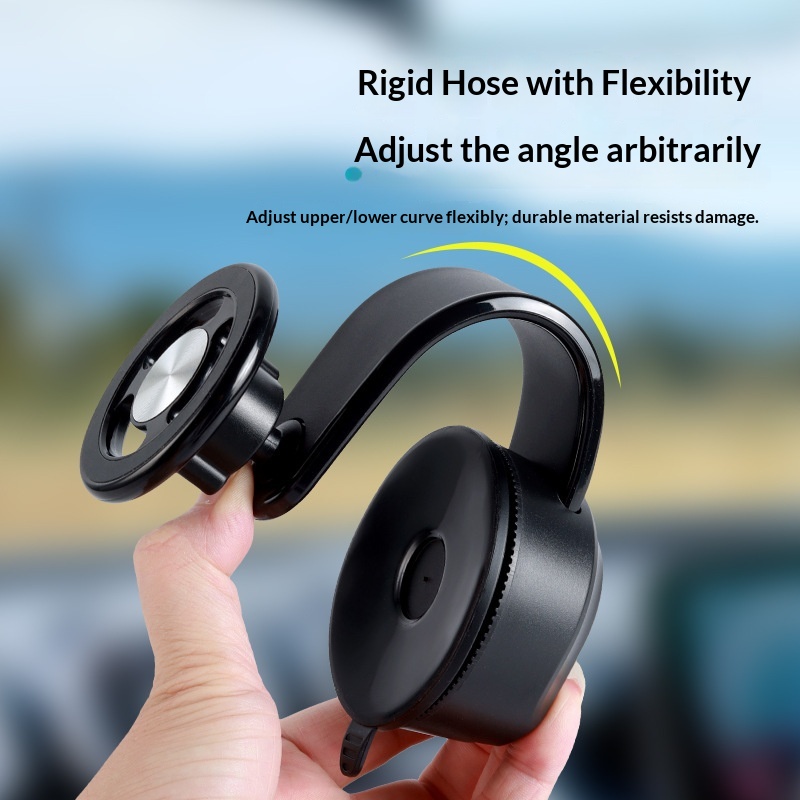 Support magnétique universel réglable pour téléphone de voiture avec navigation intégrée au tableau de bord (nouveau modèle 2024)._voghion.com