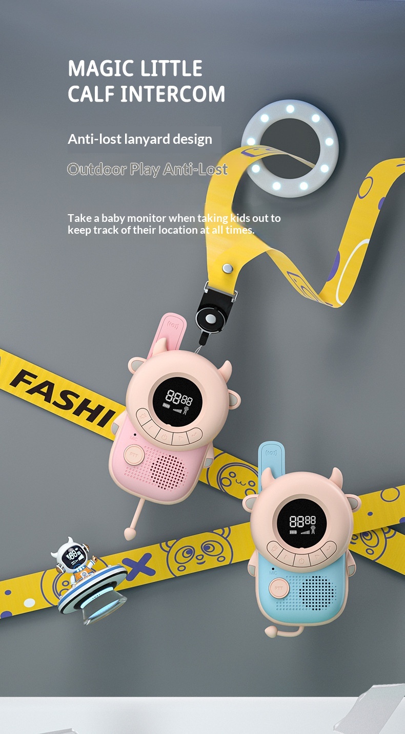 Toy Walkie Talkies For Kids Long Range Communication Device_voghion.com