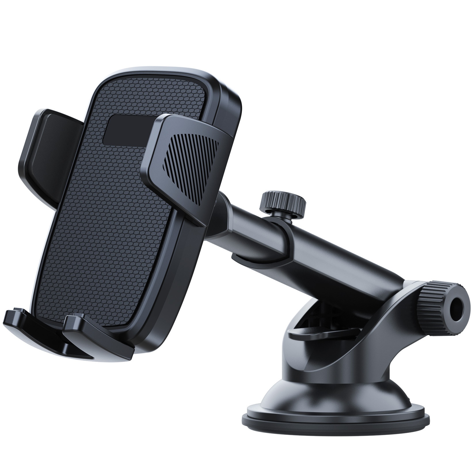 Supporto per telefono auto con ventosa adesiva per cruscotto e parabrezza, supporto universale girevole e personalizzabile._voghion.com