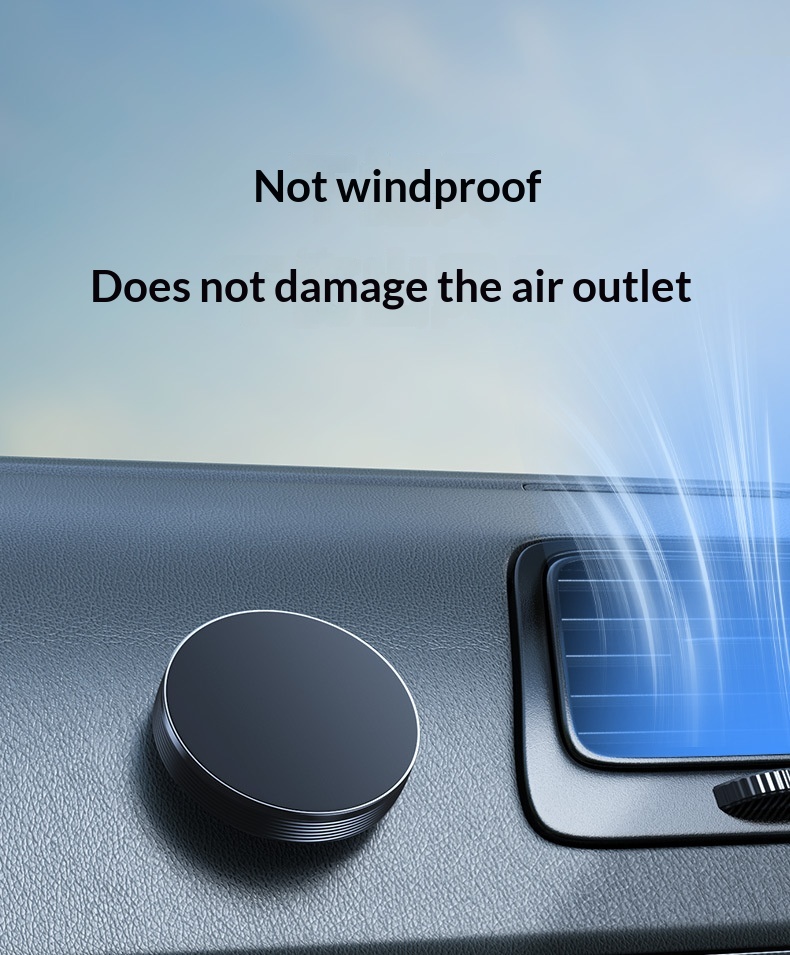 Creative Magnetic Alloy Mount Popular Mobile Navigation Car Accessories Steering Wheel Phone Holder_voghion.com