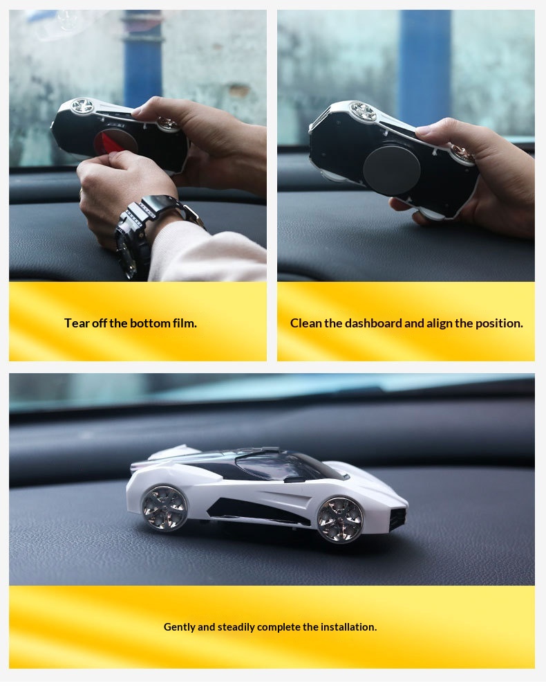 Phone Dashboard Navigation Mount Creative Car Model Ornament Multifunctional Aromatherapy Holder_voghion.com