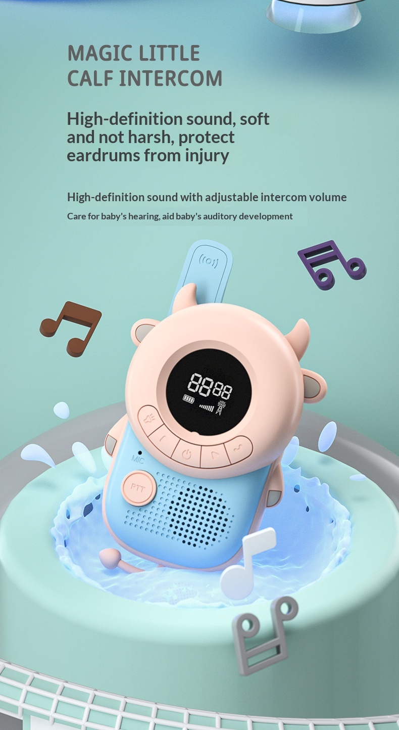 Toy Walkie Talkies For Kids Long Range Communication Device_voghion.com