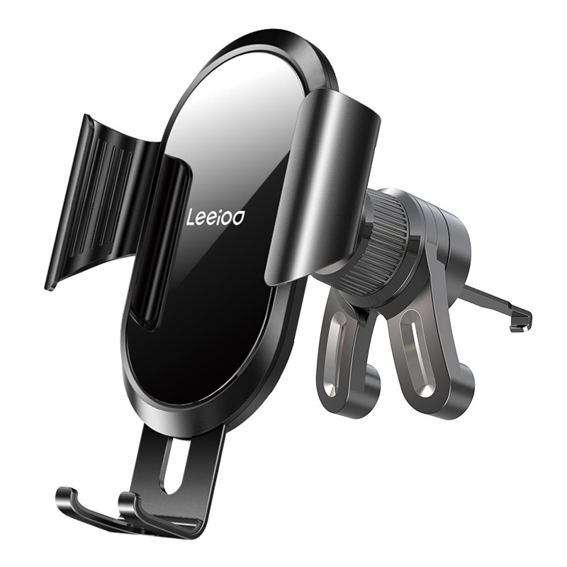Leyi New Best-Selling Phone Hook-Type Gravity Linkage Car Air Vent Dedicated Navigation Holder_voghion.com