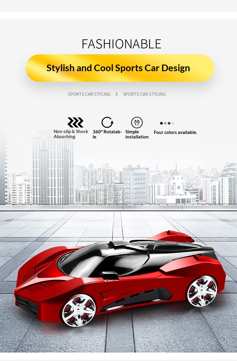 Phone Dashboard Navigation Mount Creative Car Model Ornament Multifunctional Aromatherapy Holder_voghion.com