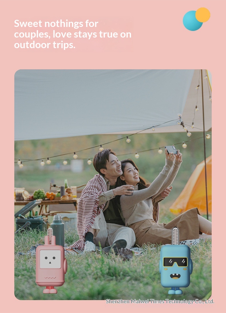 Mini Walkie-talkies For Children Rechargeable Interactive Set_voghion.com