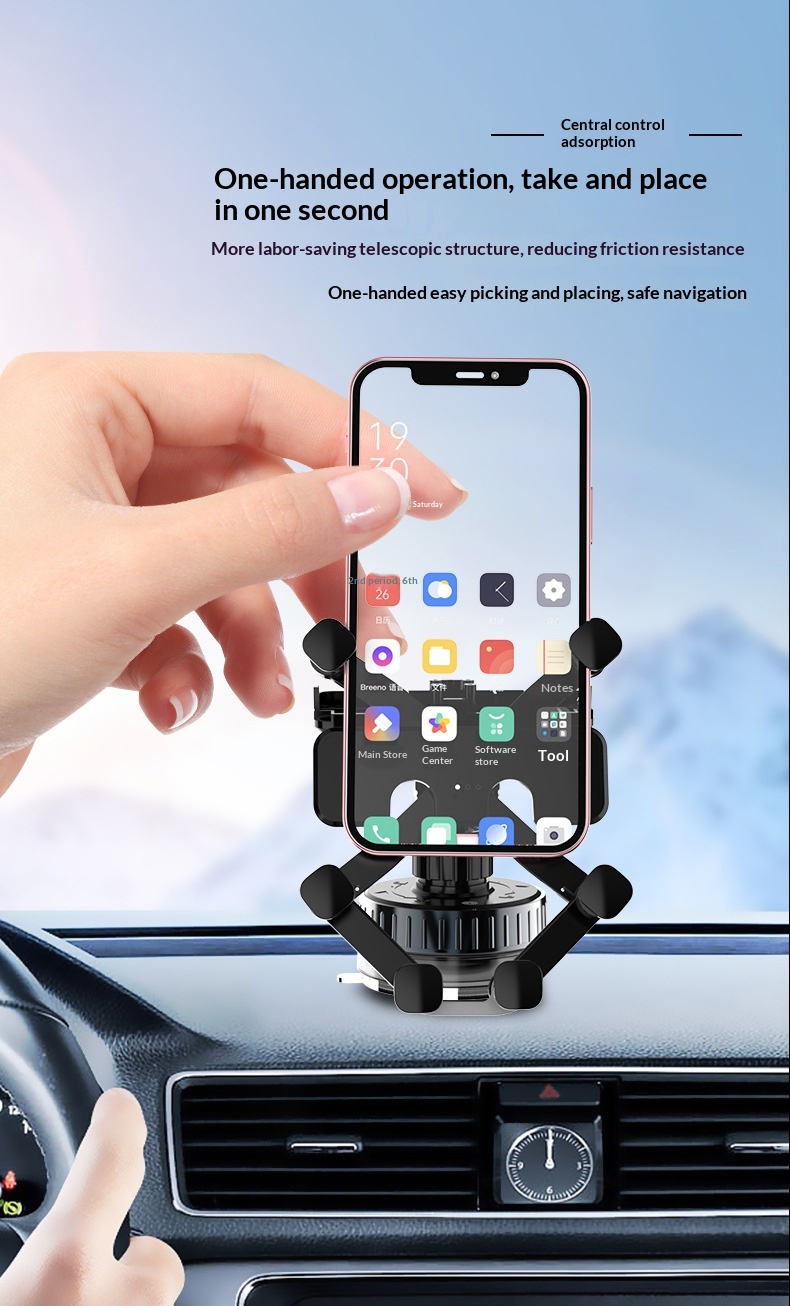Mount Special Interior Suction Cup Anti-Shake Support Stand Car Navigation Fixed Phone Holder_voghion.com