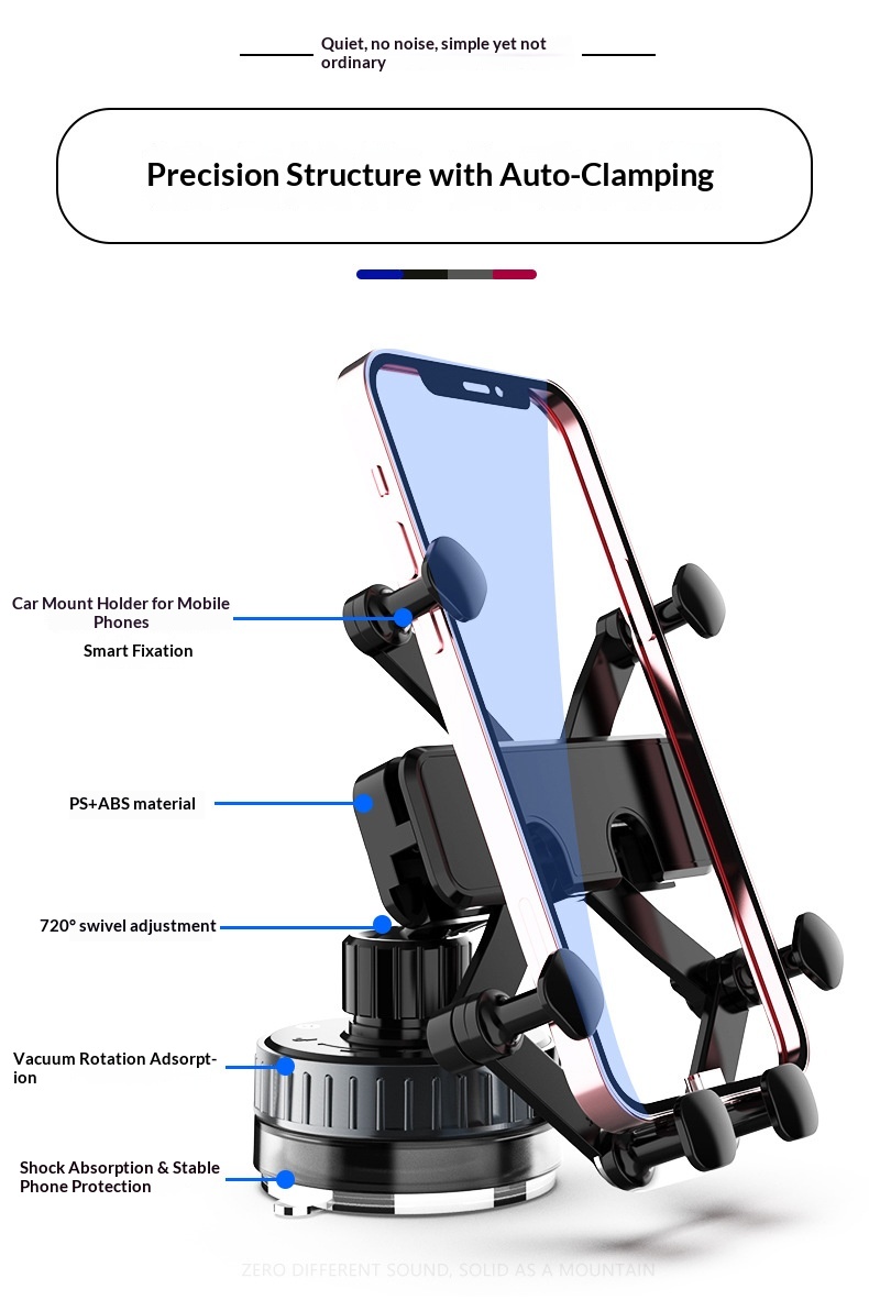 Mount Special Interior Suction Cup Anti-Shake Support Stand Car Navigation Fixed Phone Holder_voghion.com