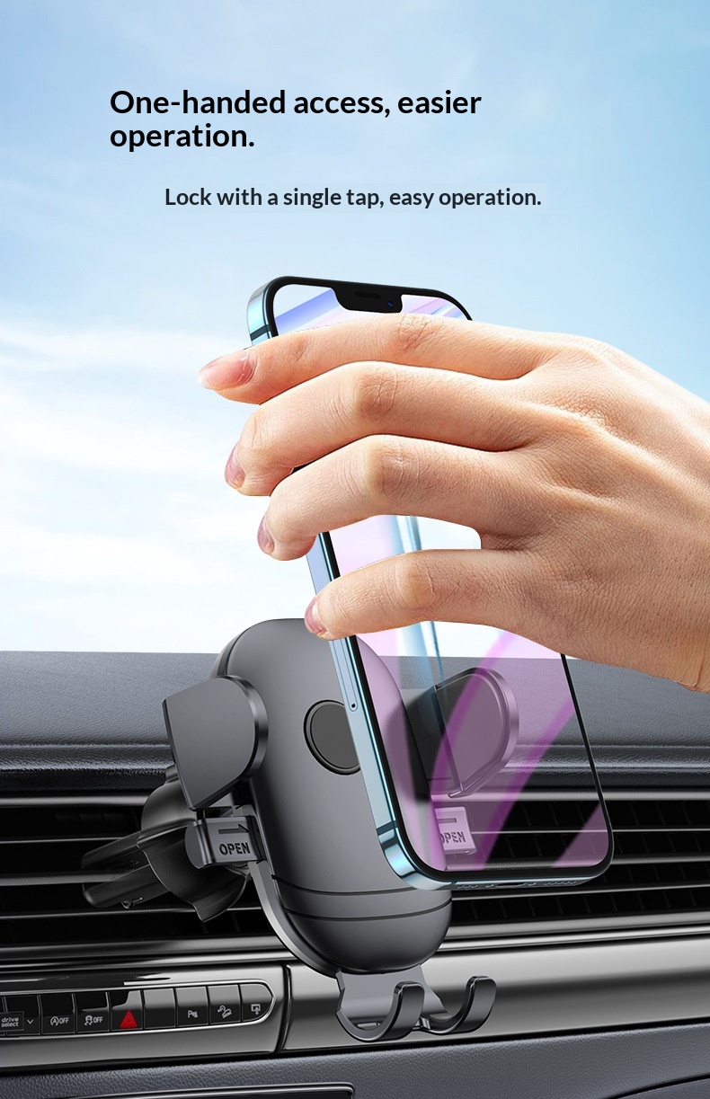 Nuovo supporto per telefono con ventosa, universale, con clip di supporto per navigatore e interni auto._voghion.com