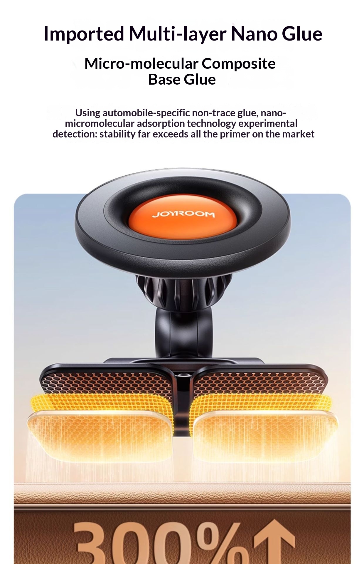 Support magnétique pour téléphone Joyroom pour grille d'aération, support de navigation pour voiture, fixation_voghion.com