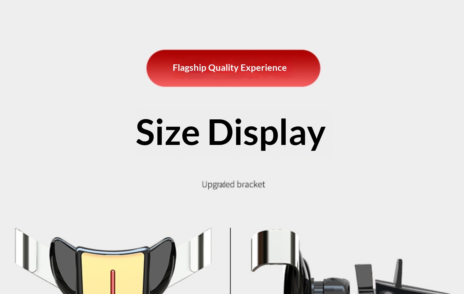 Supporto universale per telefono da auto con navigatore e bocchetta dell'aria, attacco a triangolo con testa di toro._voghion.com