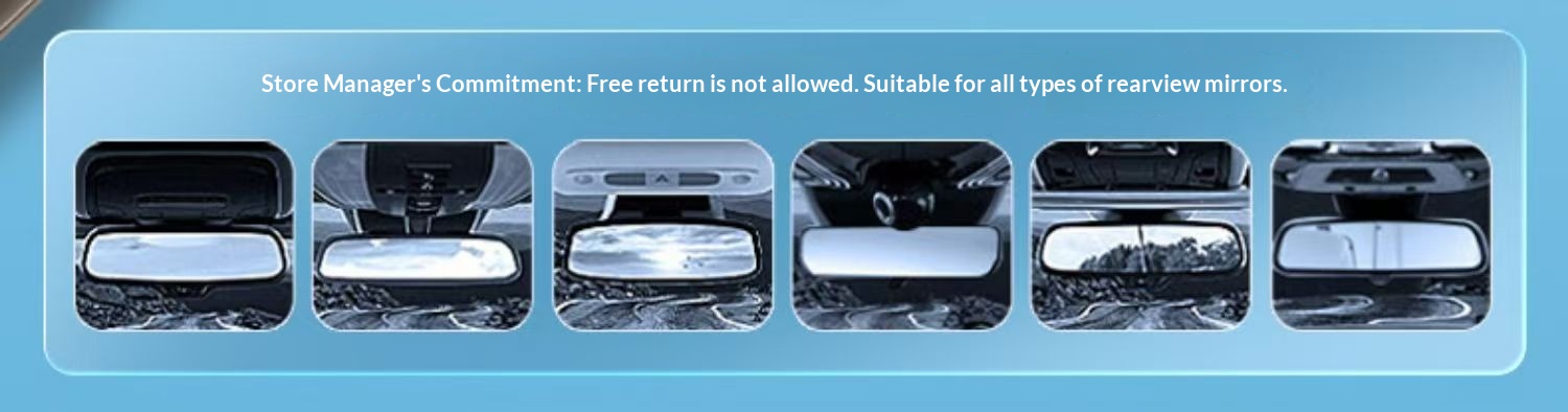 Support de téléphone pour rétroviseur de voiture avec navigation multifonctions, nouveau modèle 2025, pour grand camion, intérieur fixe._voghion.com