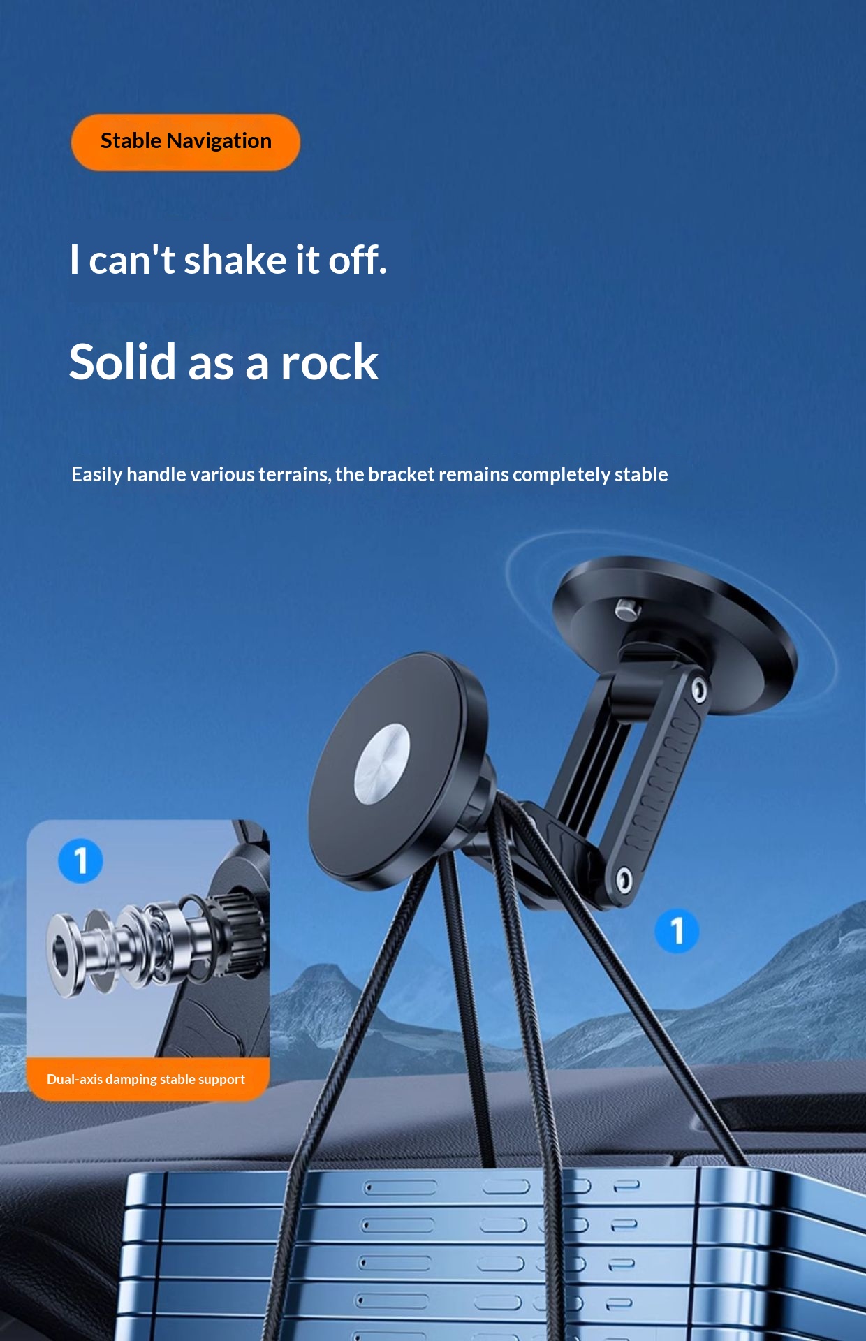 Support de téléphone magnétique pliable pour tableau de bord, universel, pour grille d'aération, support de navigation_voghion.com