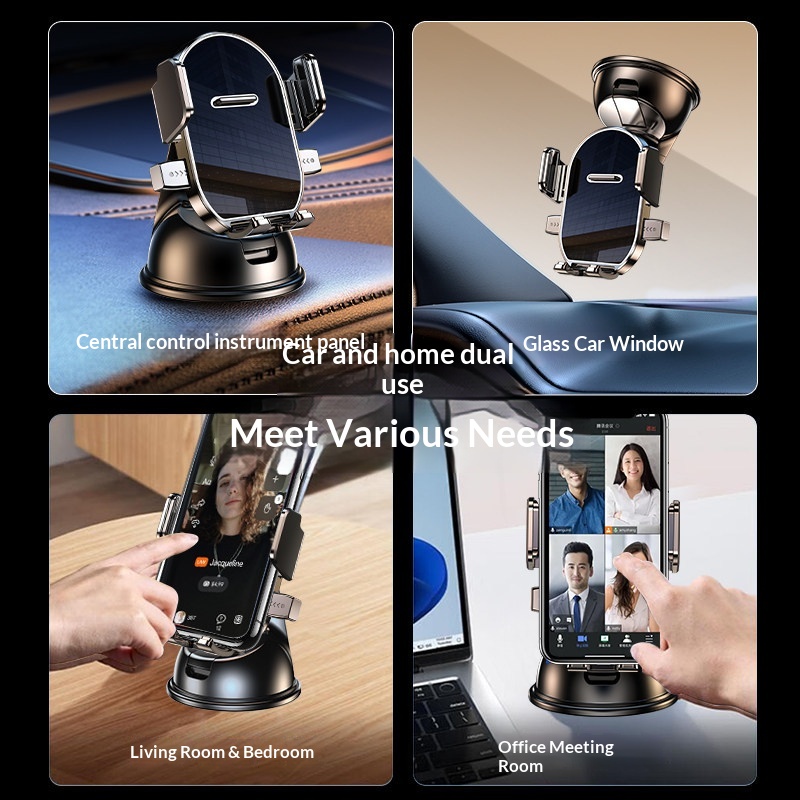 Phone Holder 2025 New Suction Cup Type Universal Navigation Fixed Support Stand For Car Dashboard_voghion.com