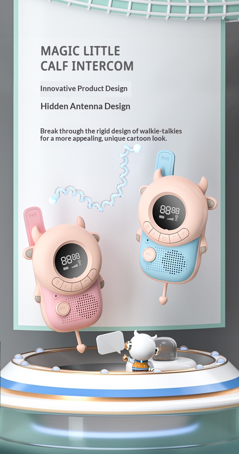 Toy Walkie Talkies For Kids Long Range Communication Device_voghion.com