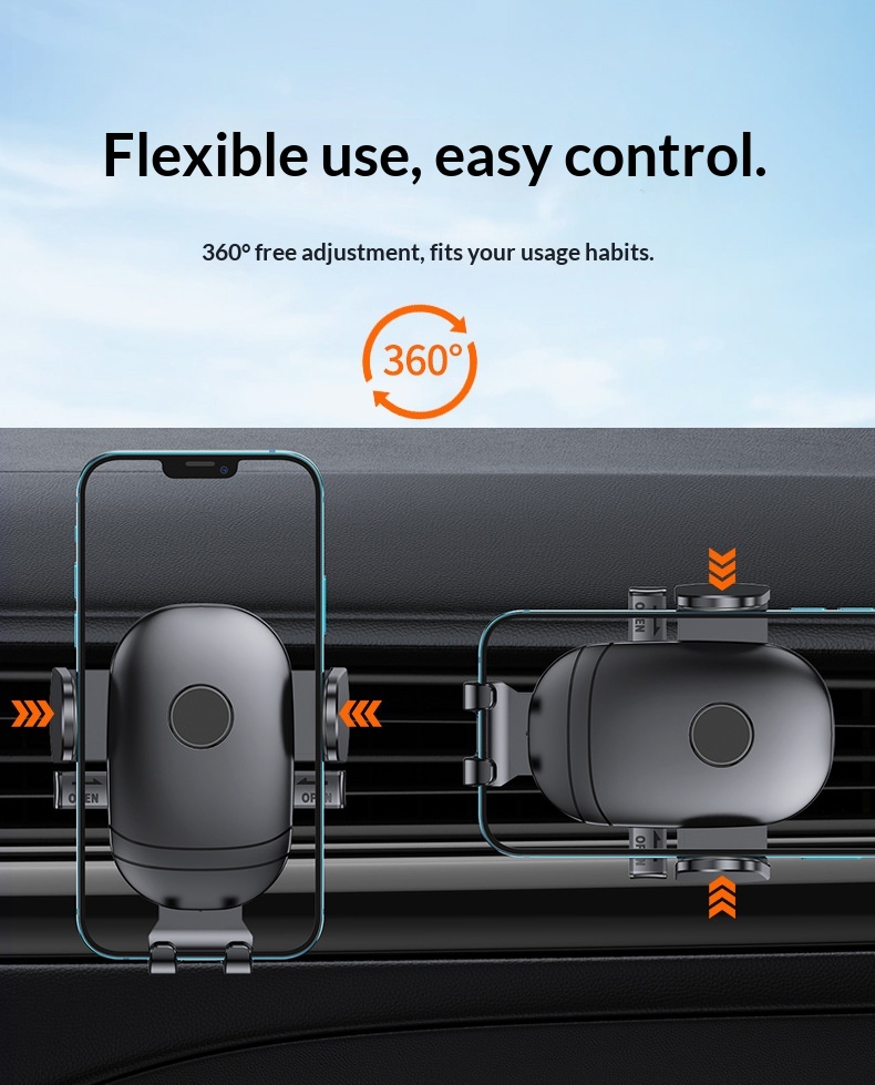 Nuovo supporto per telefono con ventosa, universale, con clip di supporto per navigatore e interni auto._voghion.com