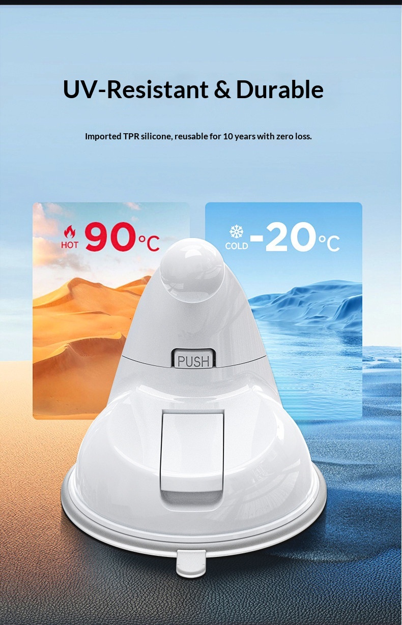 Supporto per telefono a ventosa universale 2025, supporto a gravità in metallo creativo per cruscotto auto e navigatore_voghion.com