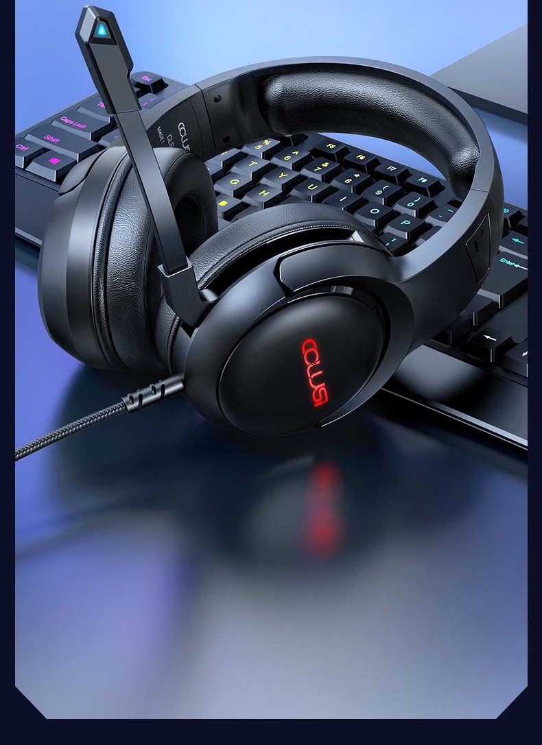 Wired Gaming Headset With Microphone For Pc And Laptop_voghion.com