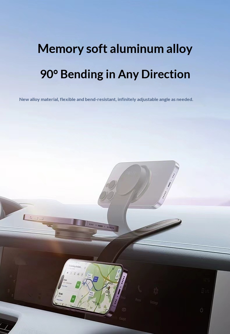 Supporto magnetico per telefono da cruscotto per auto, ideale per la navigazione transfrontaliera, in vendita a caldo._voghion.com