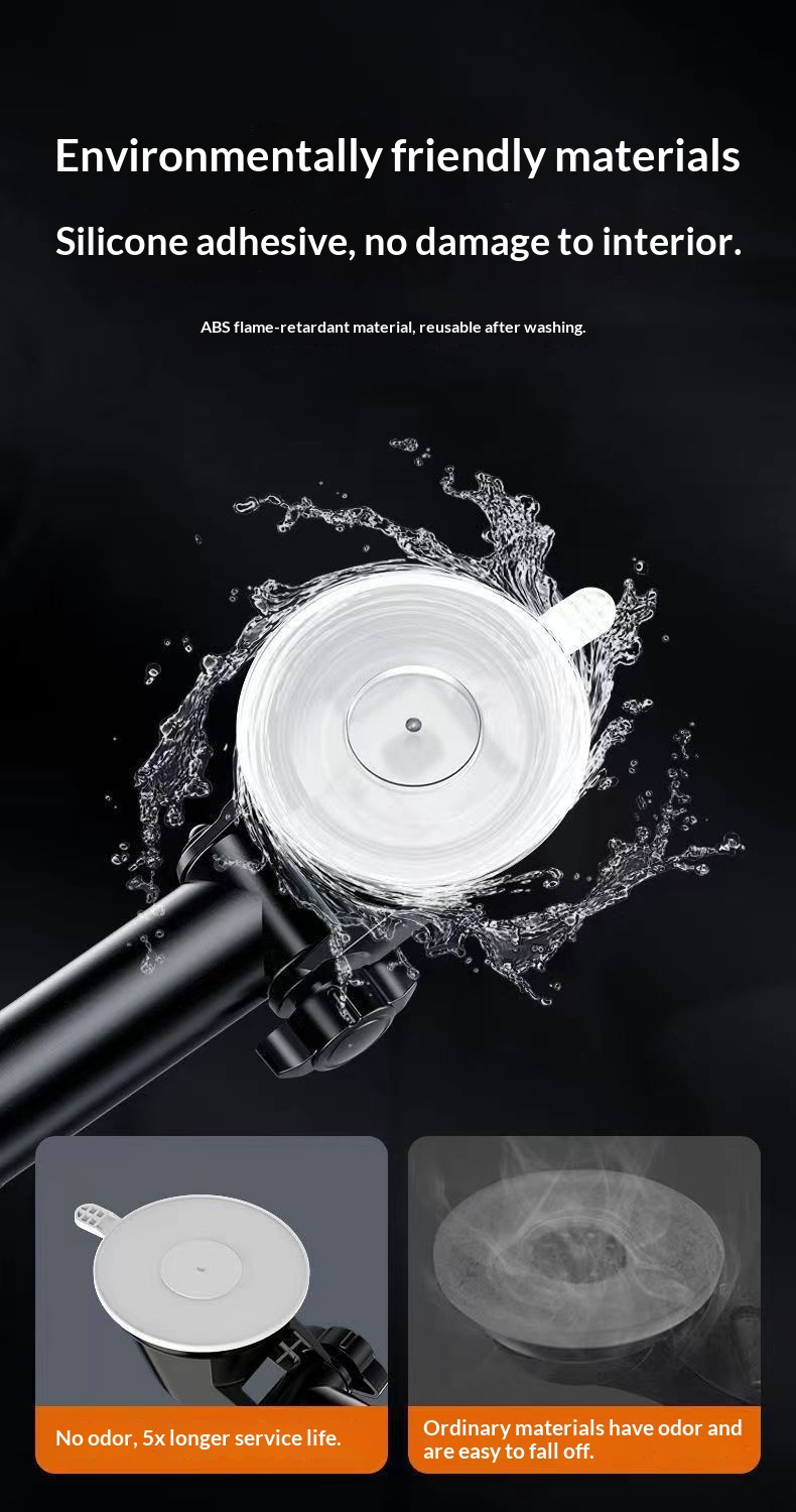 New Automatic Locking Air Vent Phone Holder, Retractable Suction Cup Car Mount_voghion.com