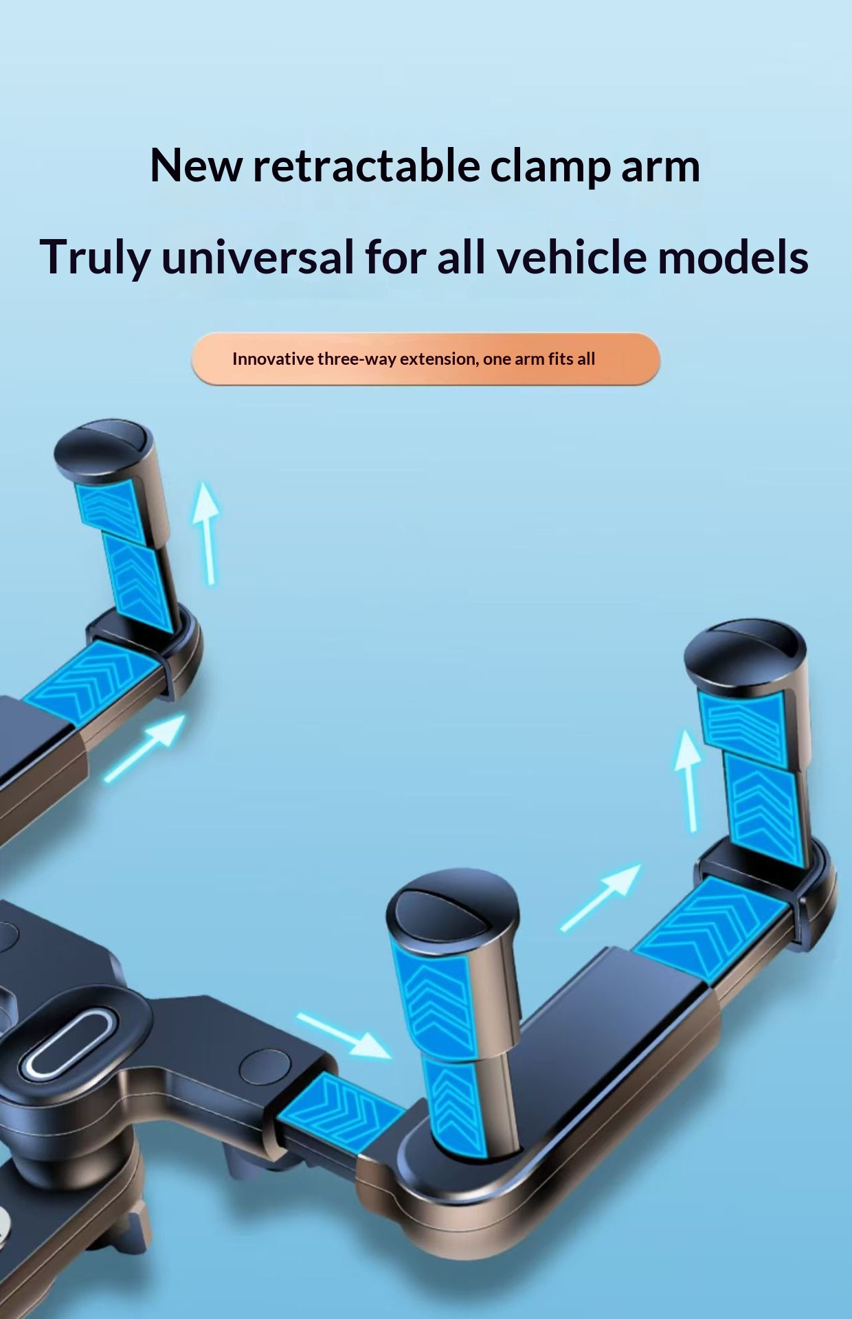 Support de téléphone pour rétroviseur de voiture avec navigation multifonctions, nouveau modèle 2025, pour grand camion, intérieur fixe._voghion.com