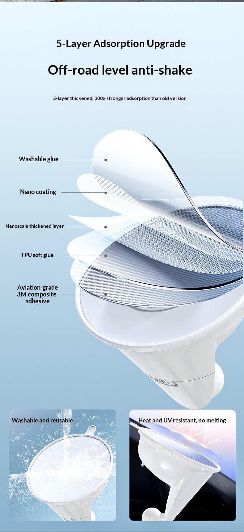 Supporto per telefono a ventosa universale 2025, supporto a gravità in metallo creativo per cruscotto auto e navigatore_voghion.com
